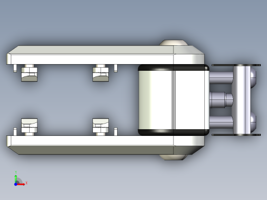 型材-BR 45 SUPPORTING ARM JOINT 3842521263前视缩略图