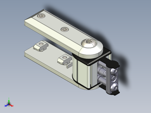 型材-BR 45 SUPPORTING ARM JOINT 3842521263正等轴测缩略图