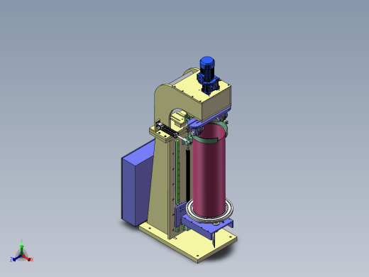 制药工业压片机sw20正等轴测缩略图