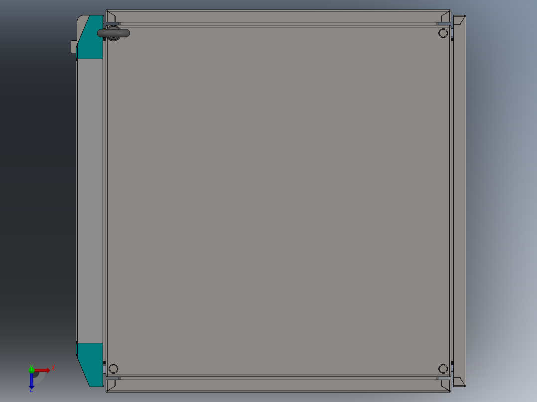 ps电脑pc柜俯视图