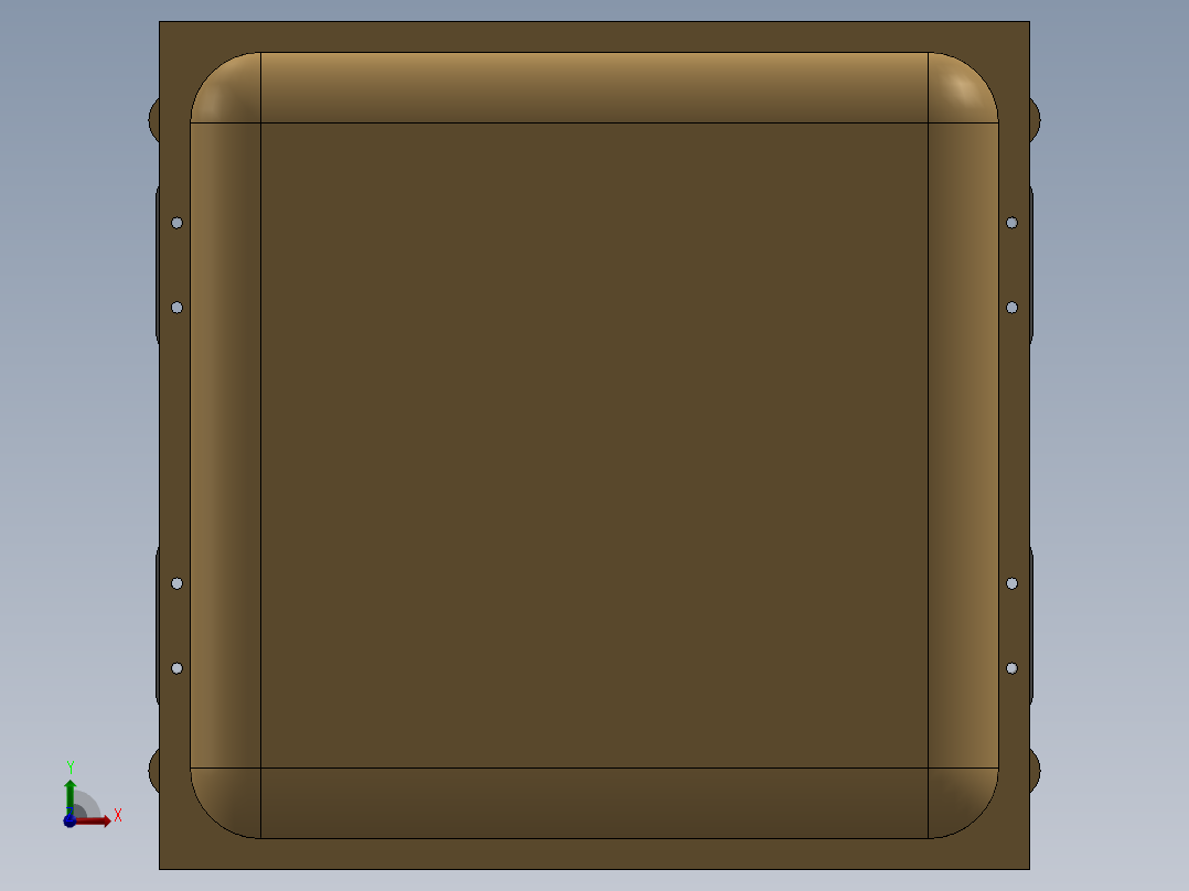 真空成型机前视图