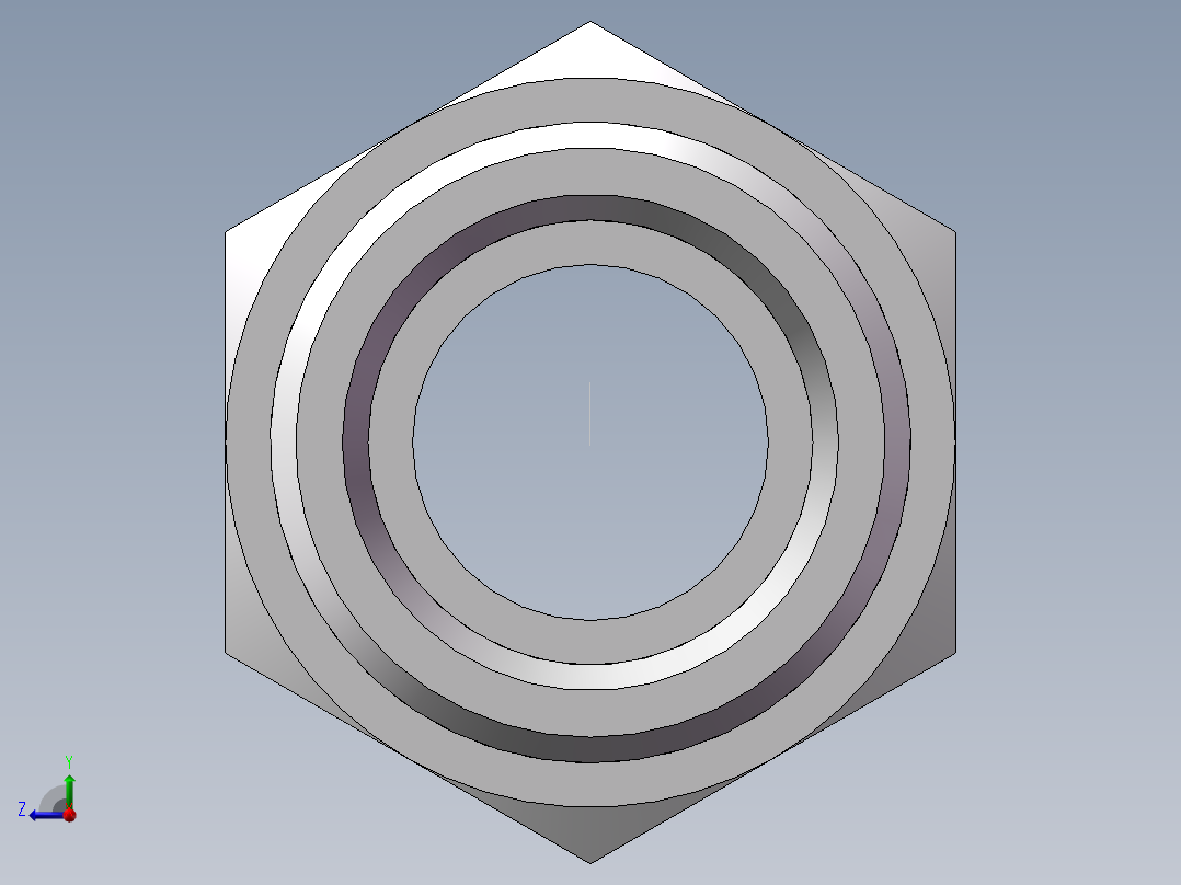 直通内螺纹接头、5DB-36-16右视图