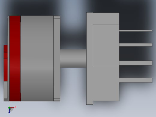 凸轮开关 天逸 LW42B25-1016-LF-101俯视缩略图