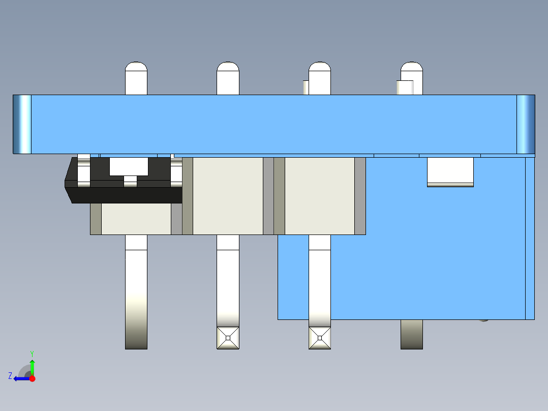 电路板、主板(315)右视图