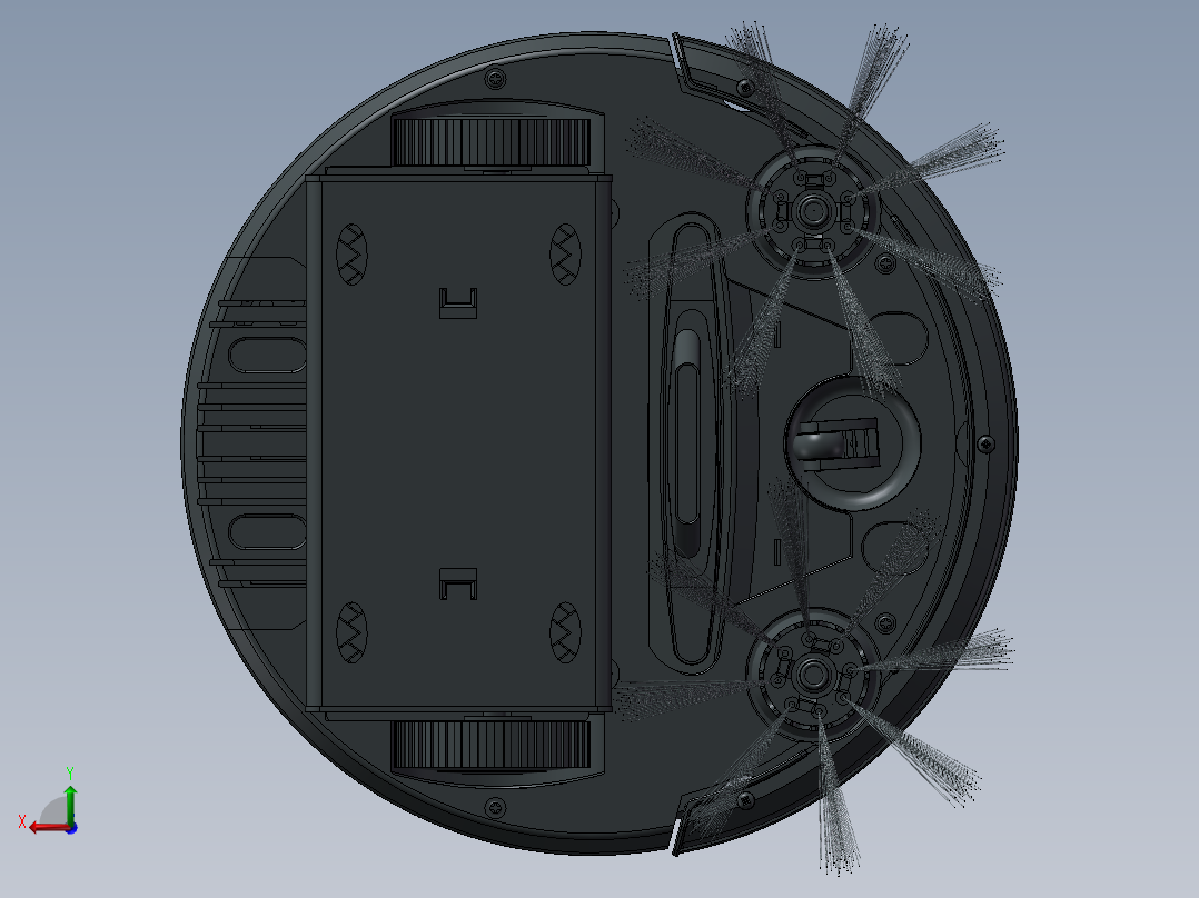 吸尘器(7)后视图
