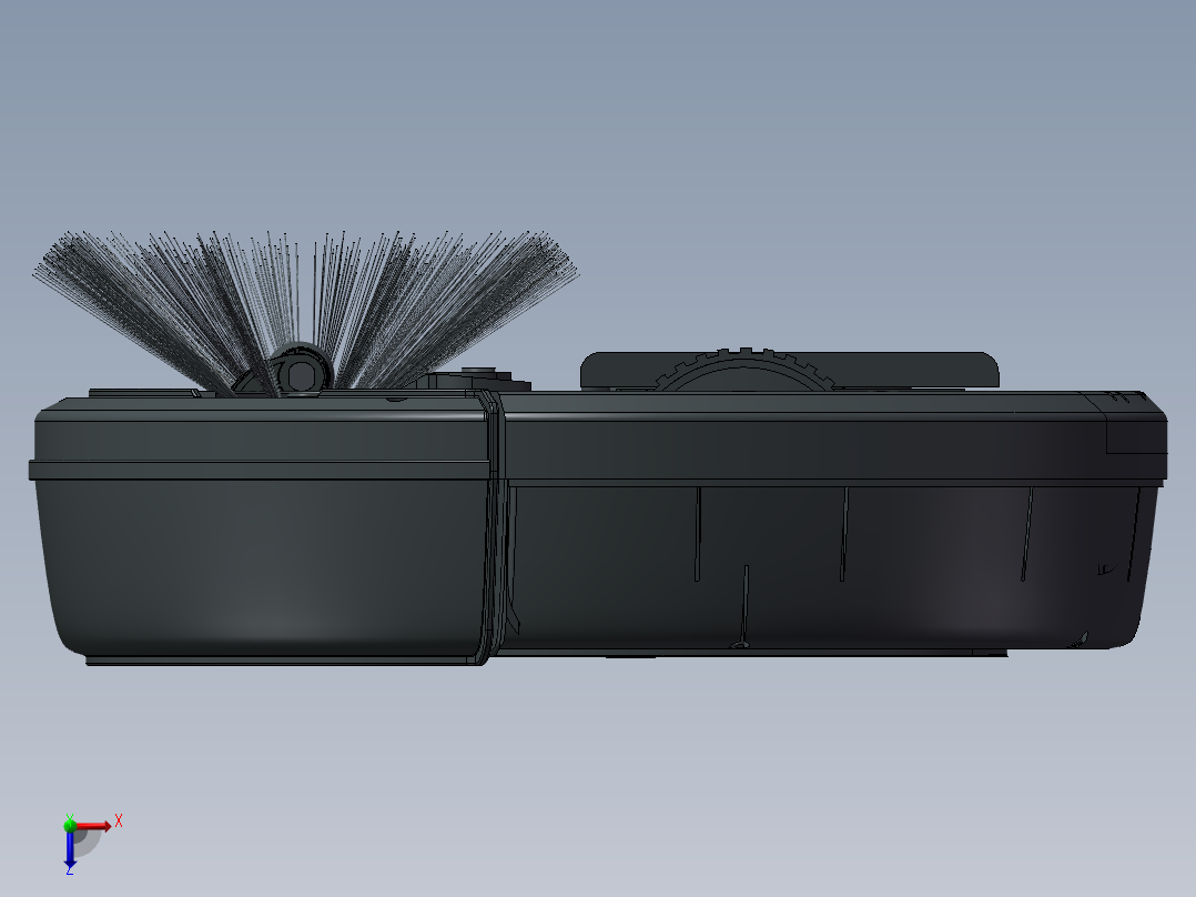 吸尘器(7)俯视图