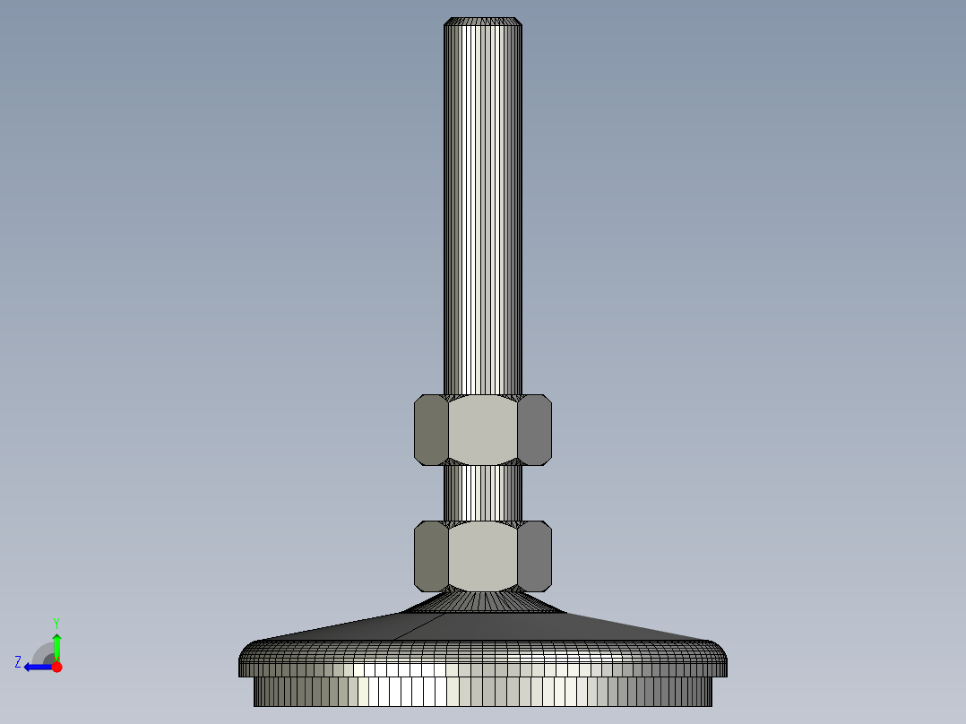 脚杯、脚垫右视图