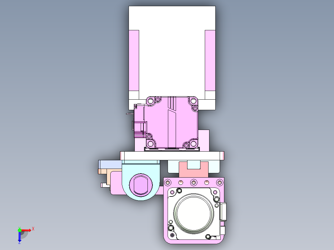 伺服电批锁附机构