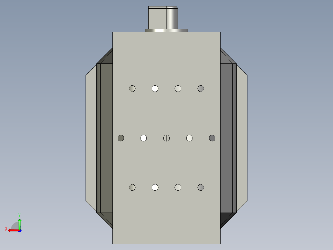 SP2520云台后视图