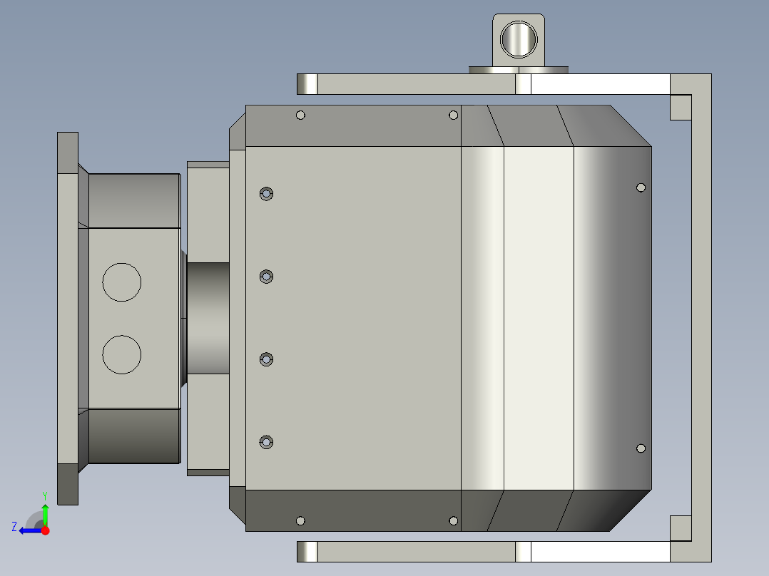 SP2520云台右视图