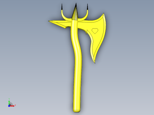 斯巴达心境战斧前视缩略图