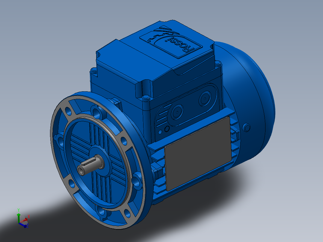 电机 63TB0A2-B5主视图