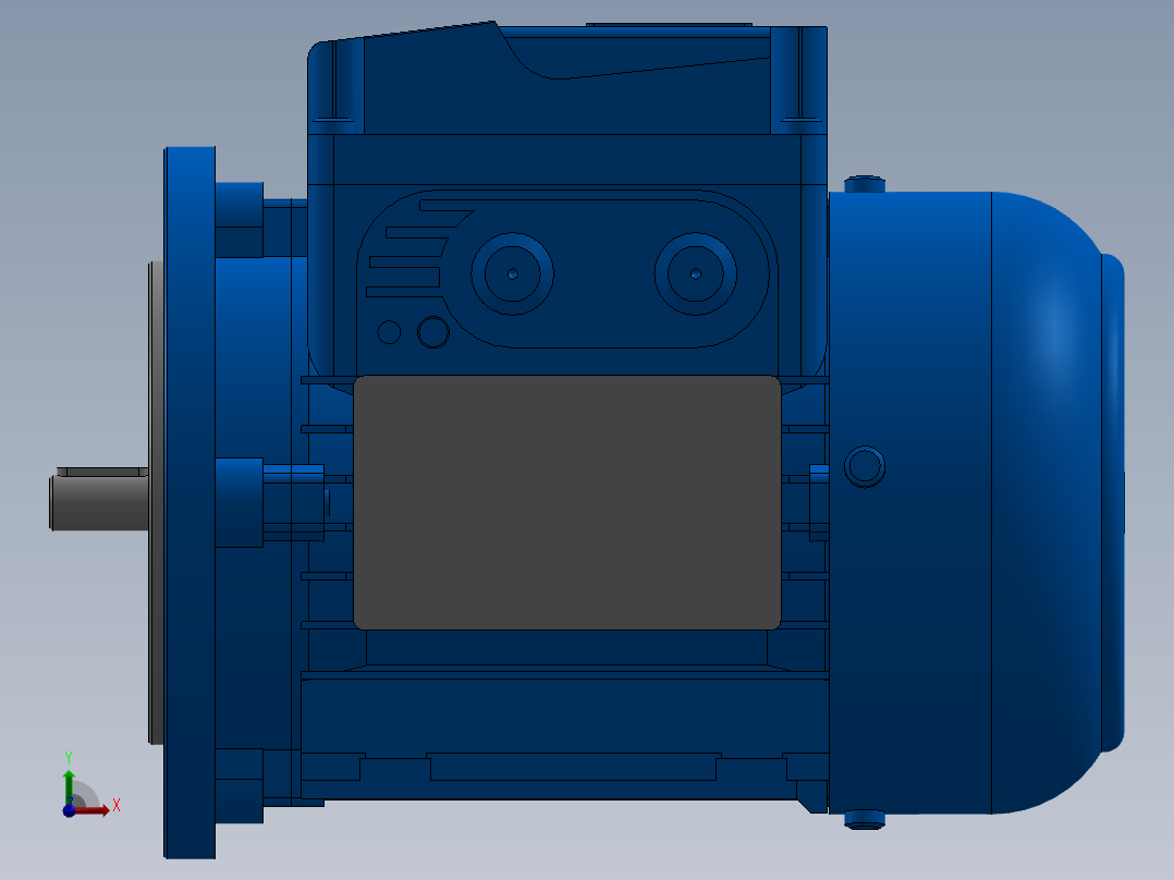 电机 63TB0A2-B5前视图