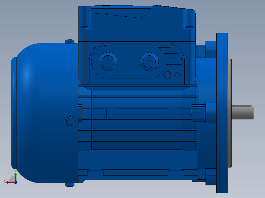 电机 63TB0A2-B5后视图