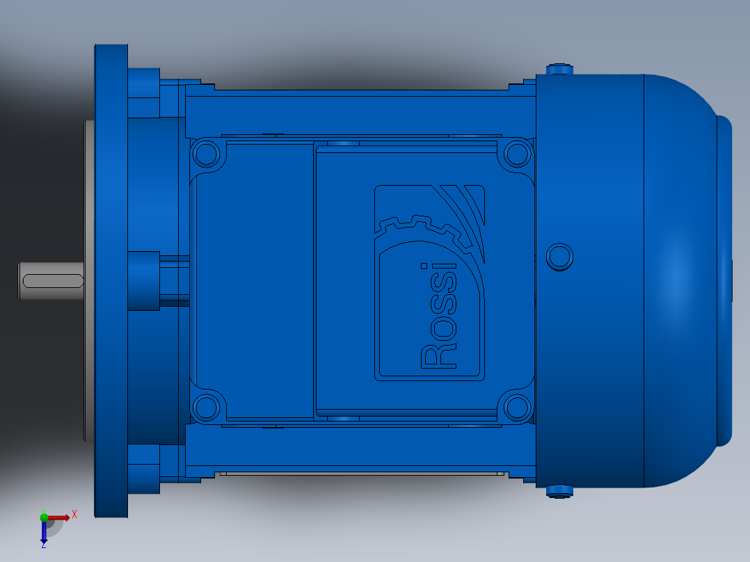 电机 63TB0A2-B5俯视图