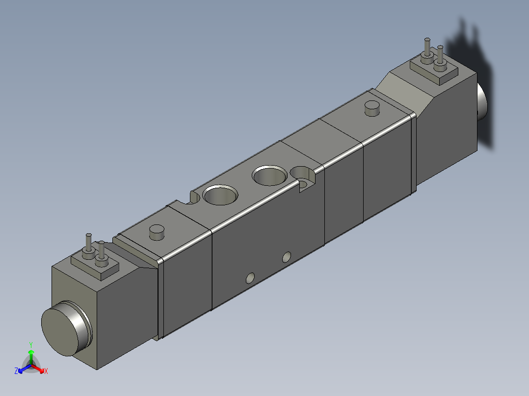 4V130C06BI正等轴测图