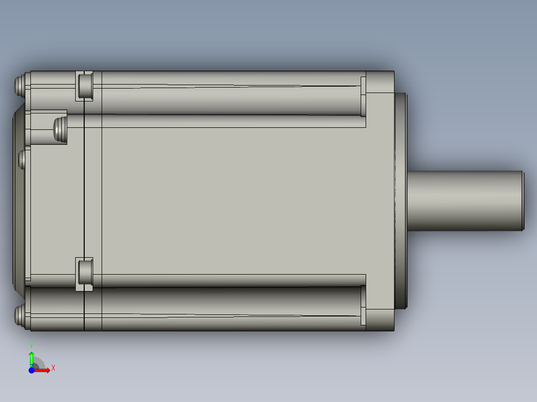 CFG8-L10-100-BC-T400W-C4_3D模型前视图