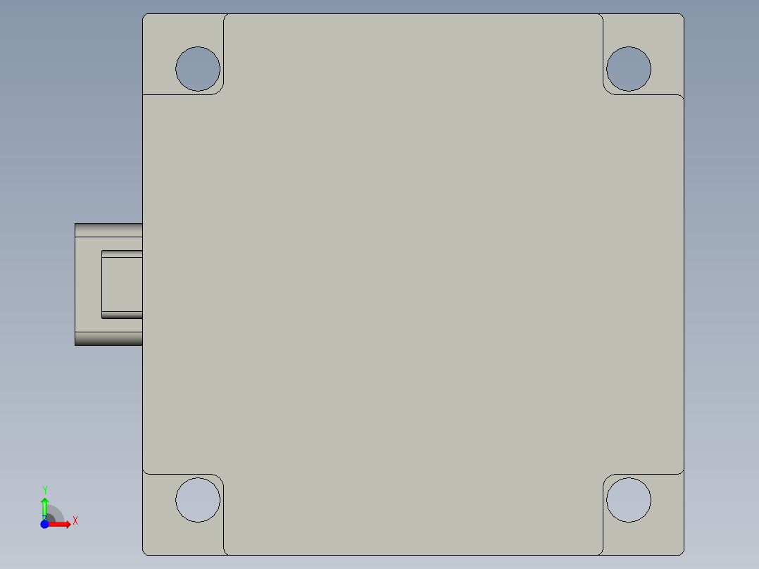 三菱HF-KE73JK伺服电机-MT750B前视图