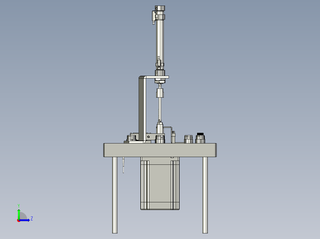 轴套旋转组件左视图