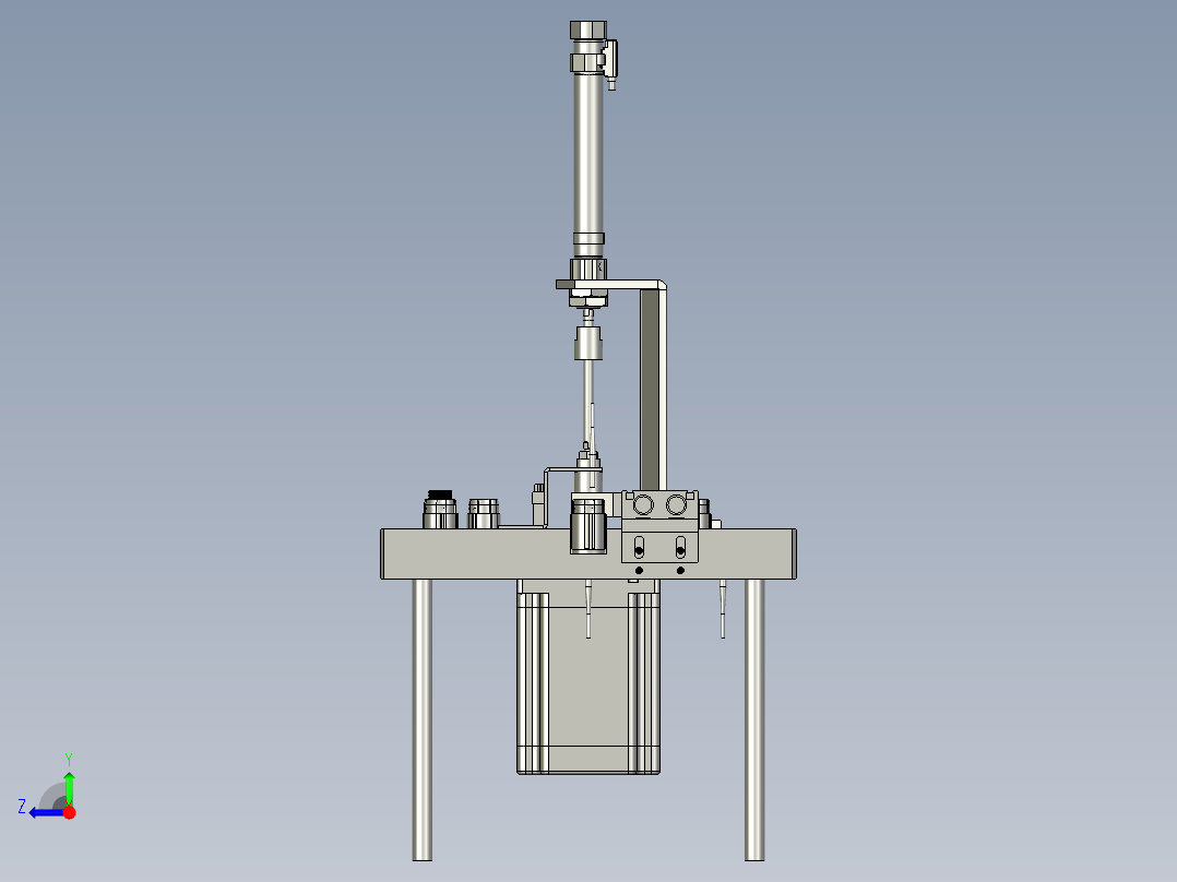 轴套旋转组件右视图