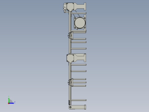 自动化环形输送线左视缩略图