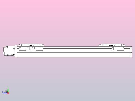 皮带直线轴双滑块型TPA-GCBS-50-P42-L100-DL-M10-N3右视缩略图