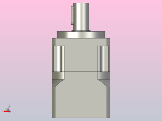 PGH060-L1 14-50-70-M4斜齿行星减速机后视缩略图