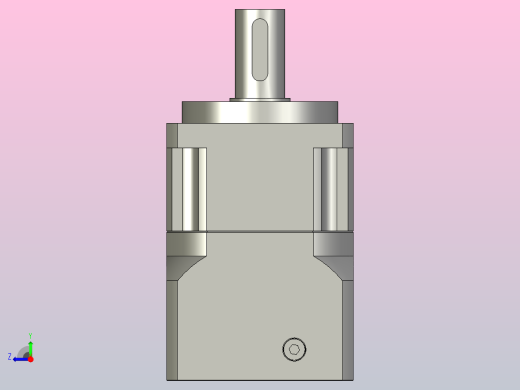 PGH060-L1 14-50-70-M4斜齿行星减速机右视缩略图