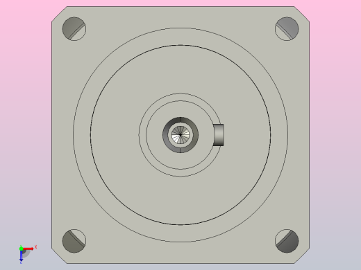 PGH060-L1 14-50-70-M4斜齿行星减速机俯视缩略图