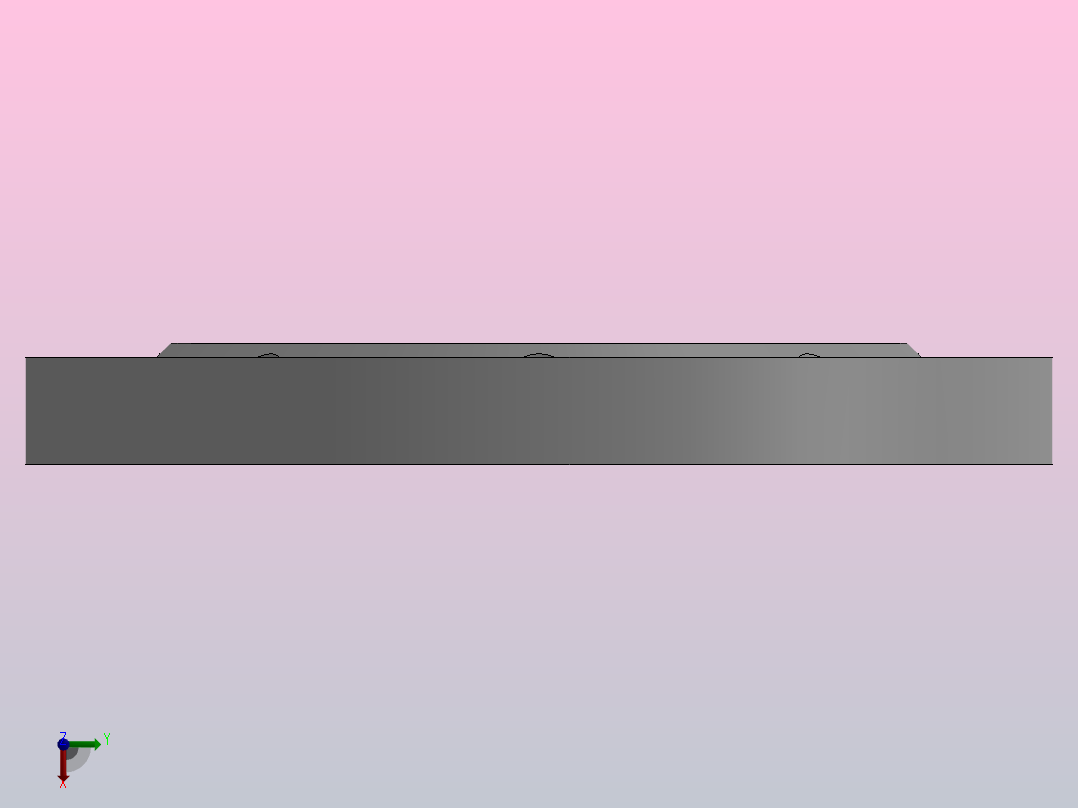 焊接法兰(PN1.6)_法兰 100前视图