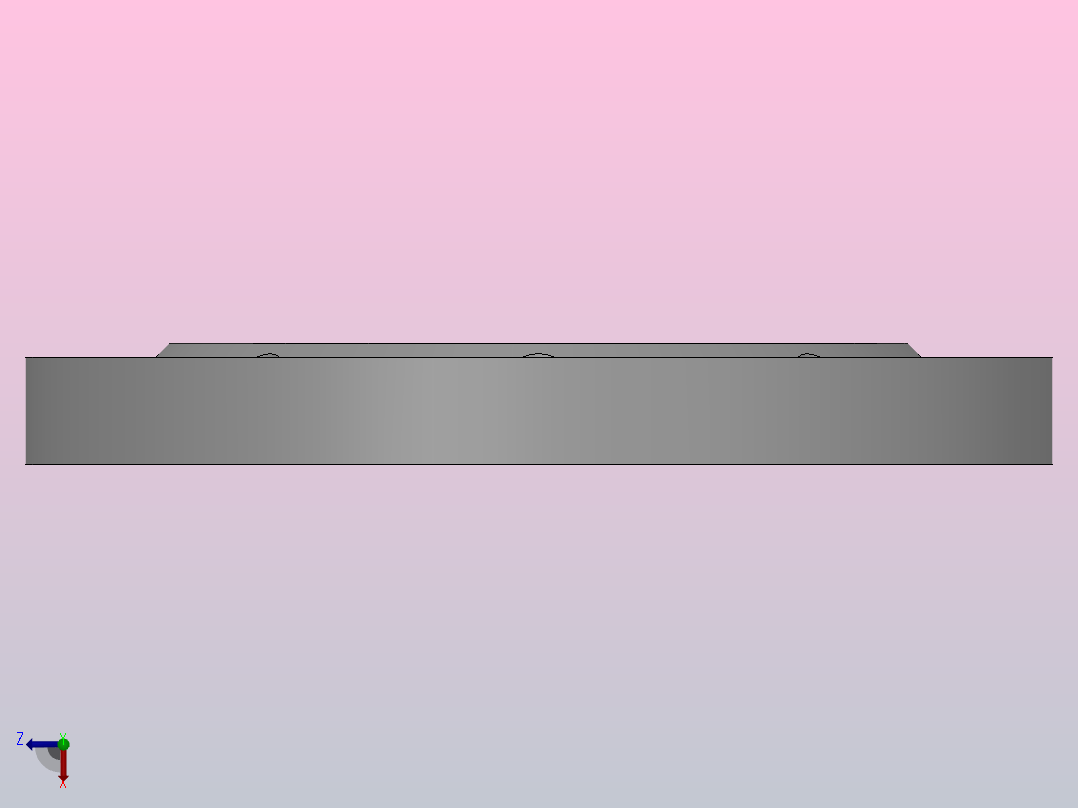 焊接法兰(PN1.6)_法兰 100右视图