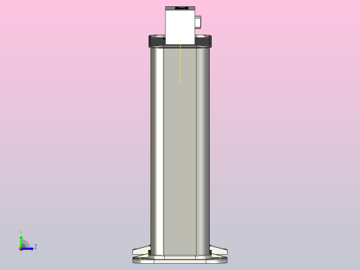 BZMJ(0.4～0.48)-35～45kvar-3自愈式低电压并联电容器三维模型202202左视缩略图