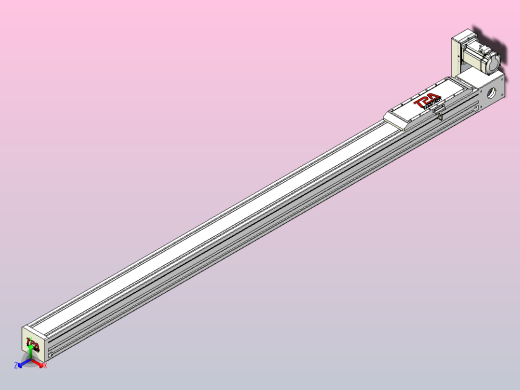 伺服电机集成皮带传动直线执行器TPA-OCB-120-224-L1750-RU-P75-N3
