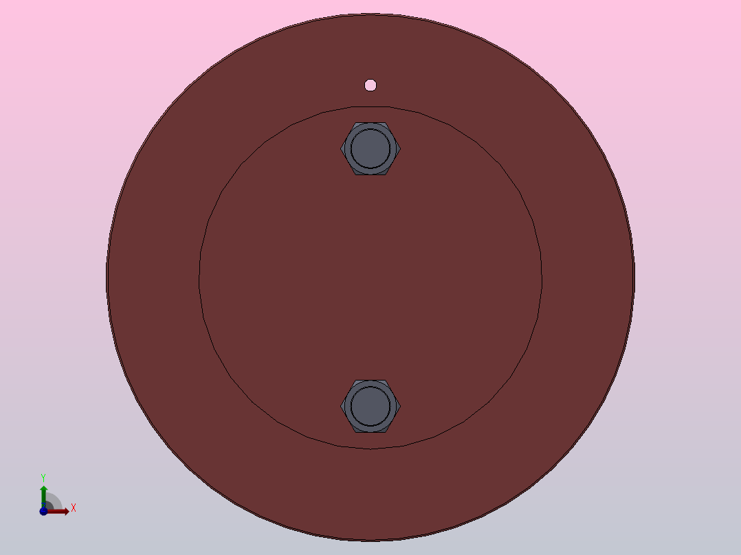 AG-系列气动执行器[AG-5-600]前视图