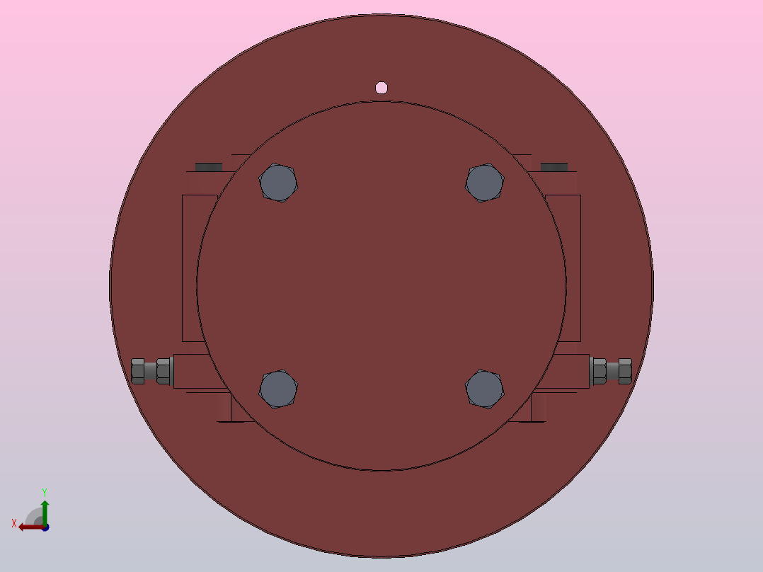 AG-系列气动执行器[AG-5-600]后视图