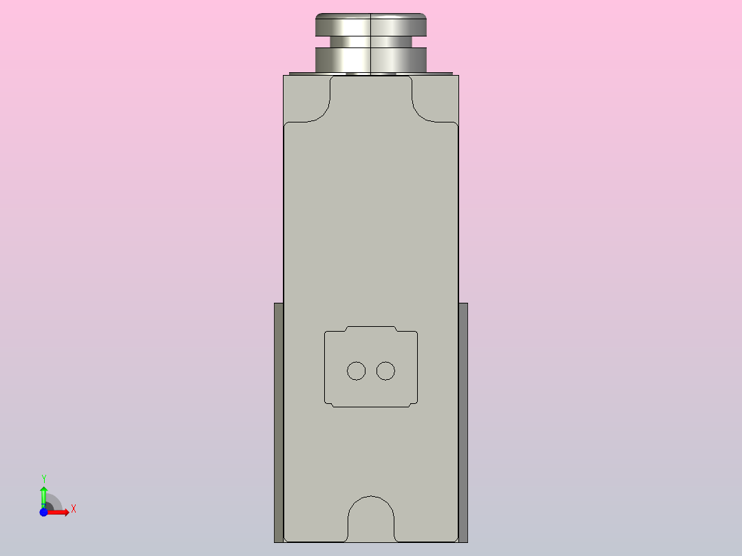 电磁阀SY5120-L15-C6前视图