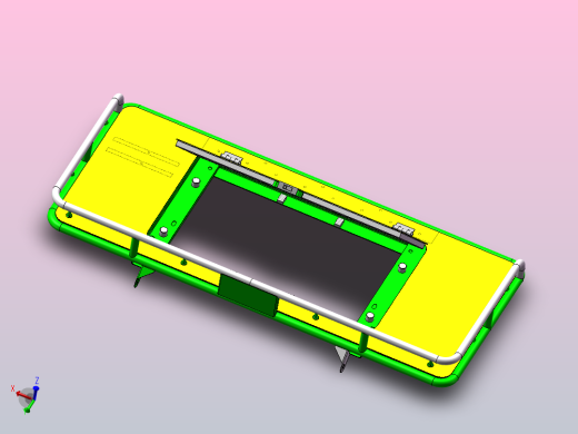 全地形车前货架组装