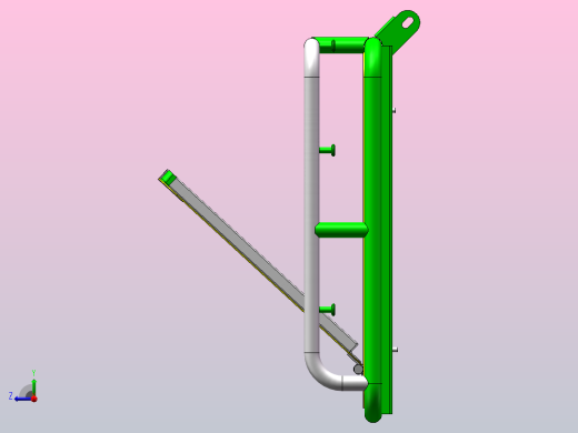 全地形车前货架组装右视缩略图