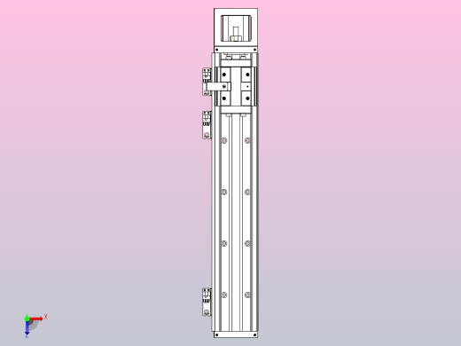 钢基模组TPA-KSR-8610C-540A1-M-F0S2俯视缩略图