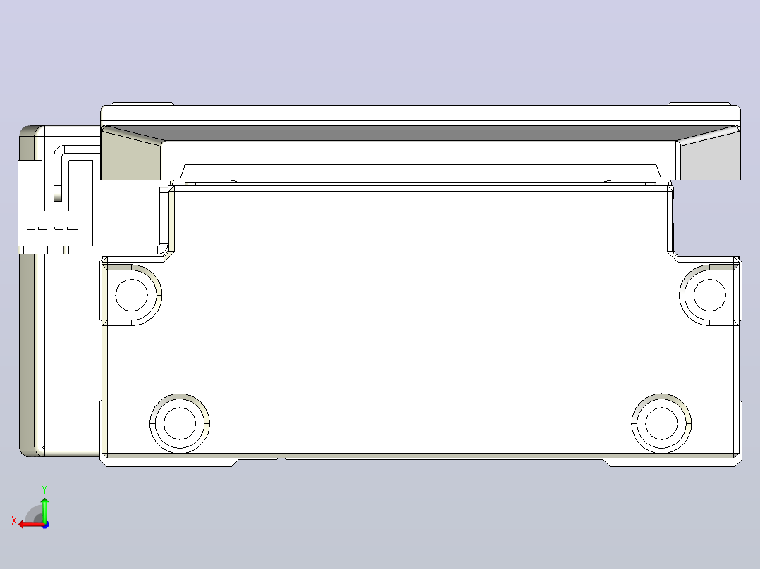 皮带直线轴双滑块型TPA-GCBS-120-P70-L700-QR-M20-N3后视图