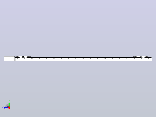 皮带直线轴双滑块型TPA-GCBS-120-P70-L700-QR-M20-N3右视缩略图