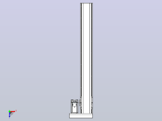 日规模组半封闭丝杆TPA-HNR-105D-1610C-L750-ML-C-P40-N3俯视缩略图