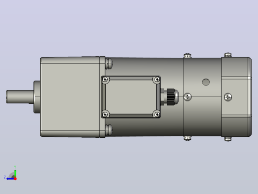 交流减速机5RK60GU-CMFT(5GU3KB-200KB)右视缩略图