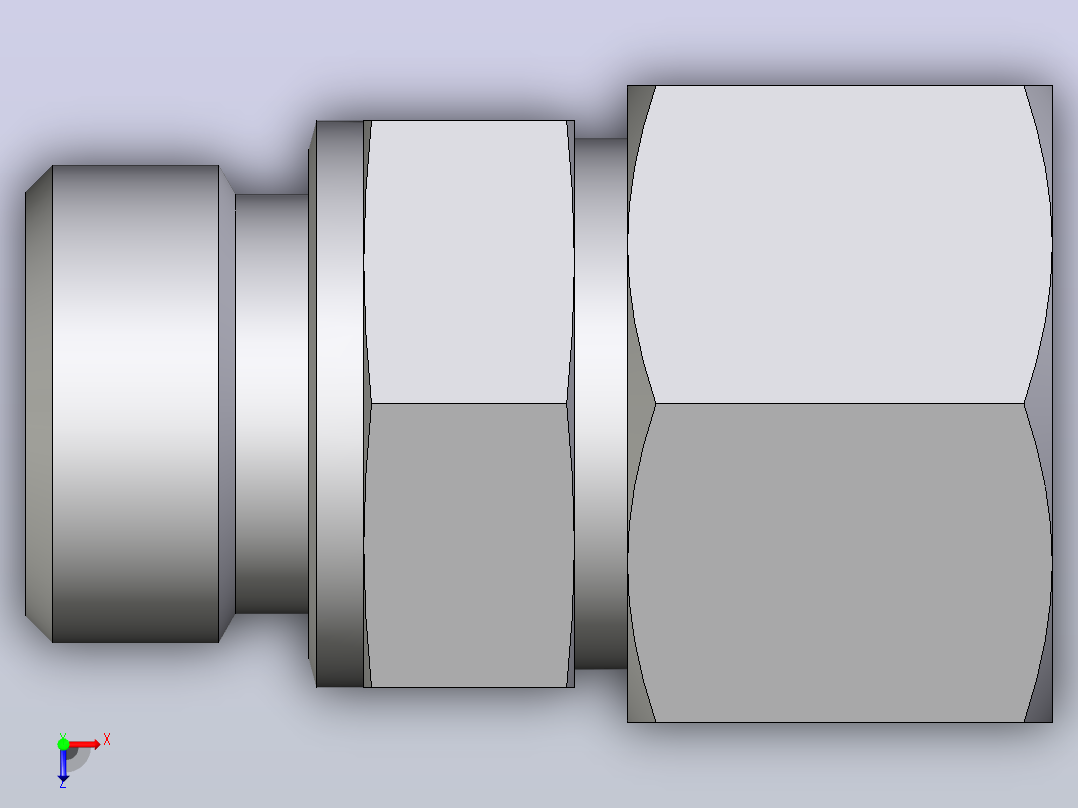 公螺柱连接器GE20SM71俯视图