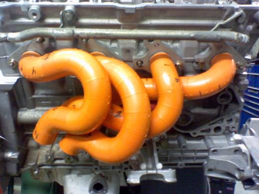 保时捷944 3L turbo排气歧管缩略图