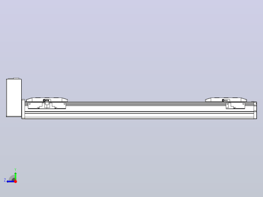 皮带直线轴双滑块型TPA-GCBS-50-P42-L175-RU-M10-N3右视缩略图
