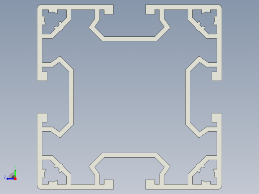 YCBL3X64-C1支撑梁右视缩略图