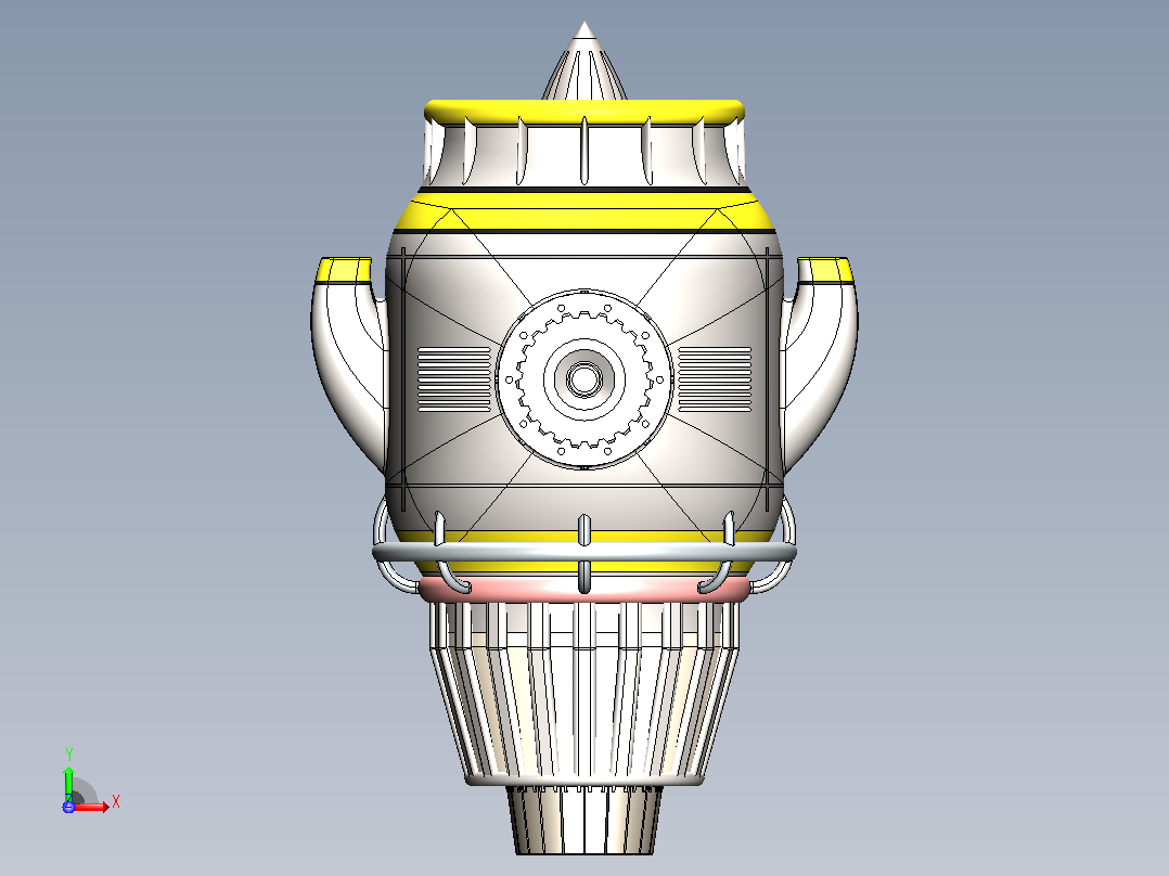 发动机舱HK06-RV1800V4前视图