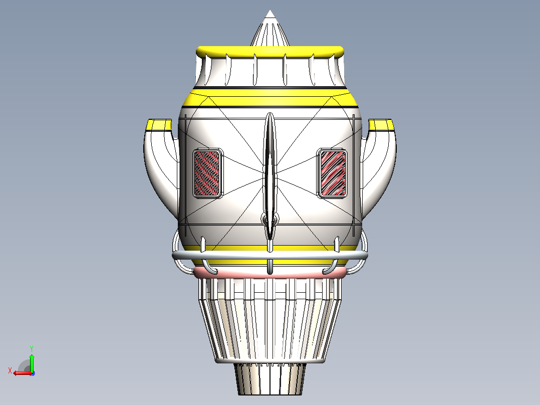 发动机舱HK06-RV1800V4后视图