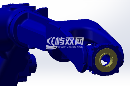 安川motomanMA2010关节可运动机器人模型缩略图